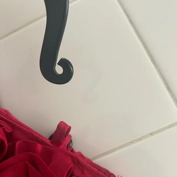 NEW Mad by Design Silk Rose Appliqué Handbag - Picture 6 of 12